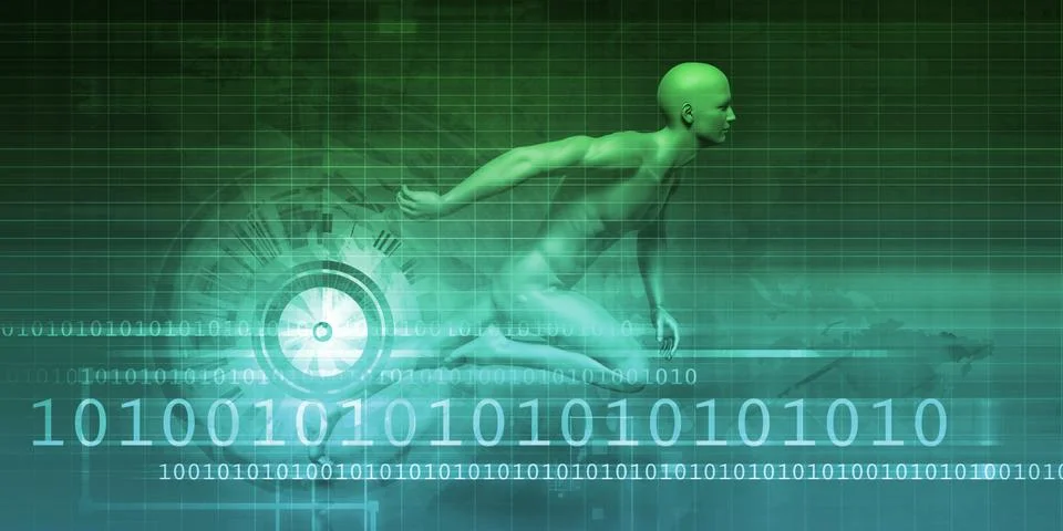 Technology Evolution Stock Illustration