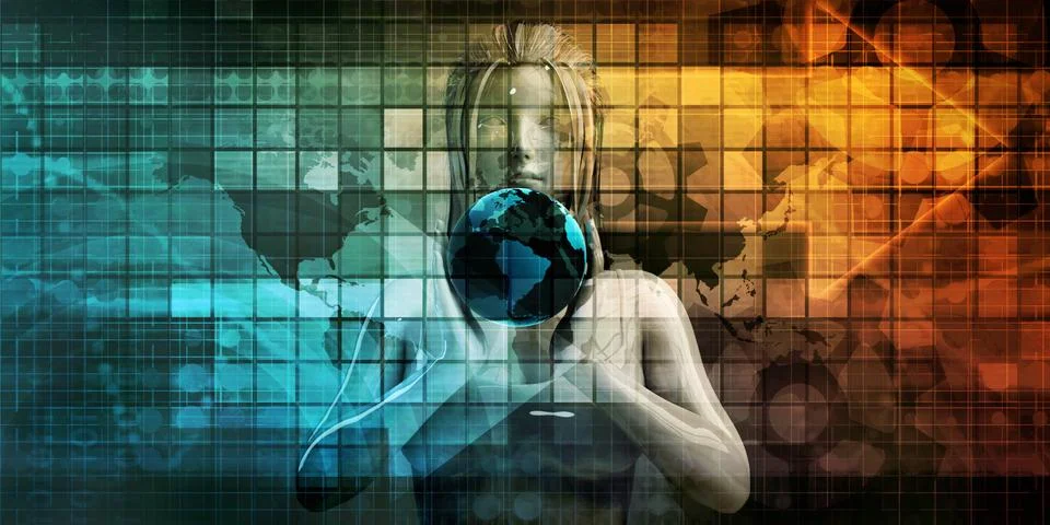 Technology Evolution Stock Illustration