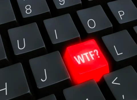 Technology Exasperation Stock Illustration