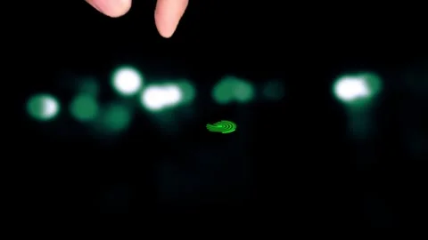 Technology Finger Print Password. Man Using Finger Print and Finger Passwor.. Stock Footage 291945771