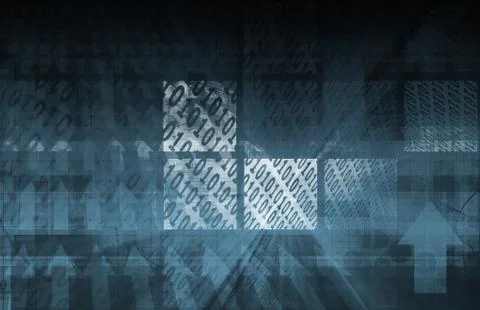 Technology framework Stock Illustration