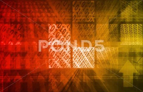 Technology framework Stock Illustration
