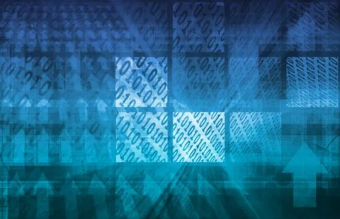 Technology framework 스톡 일러스트