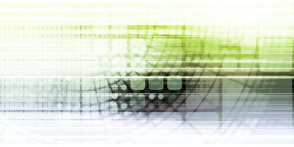 Technology Framework Illustrazione stock