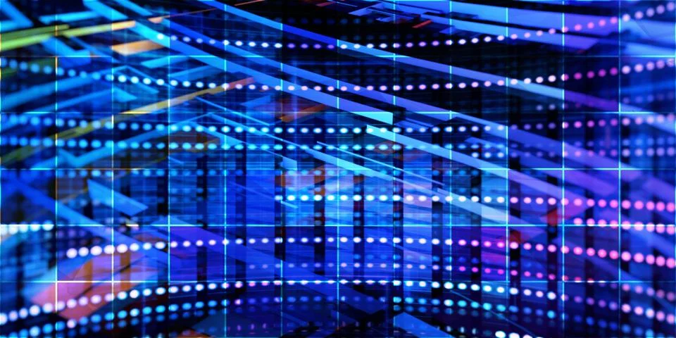 Technology Framework Stock Illustration