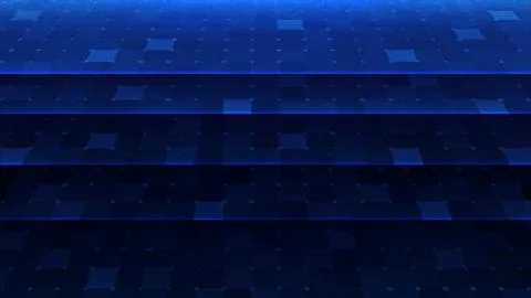 Technology Futuristic Cascade of Grids イラスト素材