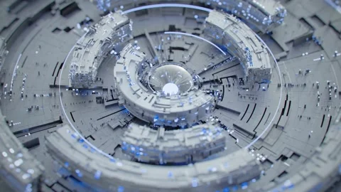 Technology Futuristic Concept Video stock 295979184