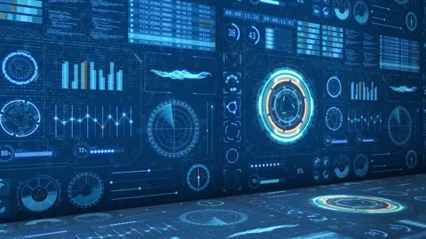Technology Futuristic Concept Video stock 295979208