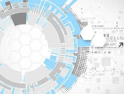 Technology futuristic digital background. イラスト素材