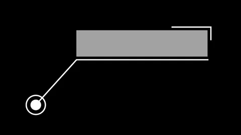 Technology Futuristic Pointer Box Animation Stock Footage 315546174