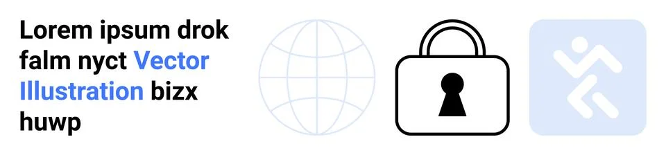Technology, global networking, data security, personal safety, communication, イラスト素材
