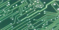 Technology Green Background Closeup Focus Mainboard Electronics Scheme Circuits 4k or 4k+ Resolution