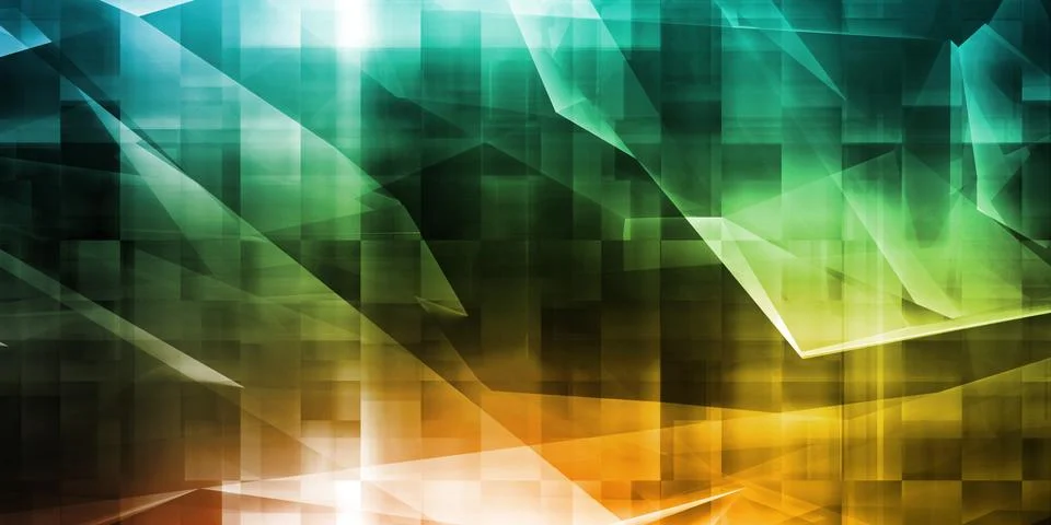 Technology Grid Stock Illustration