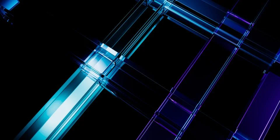 Technology Grid 스톡 일러스트