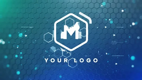 Technology Ground Logo Stock After Effects
