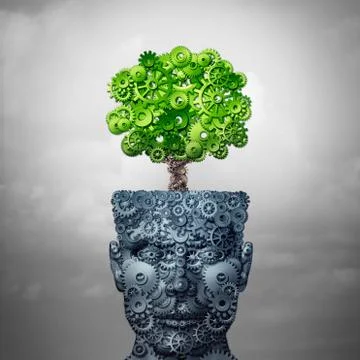 Technology Growth Stock Illustration