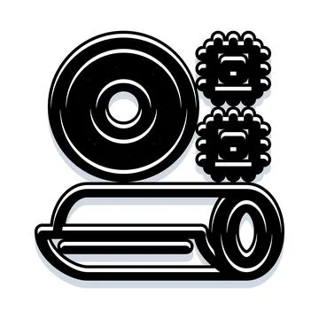 Technology hardware components illustrating data storage and information pr.. イラスト素材