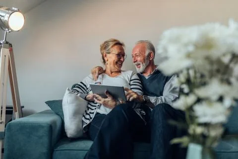 Technology has made their lives easier Stock Photos