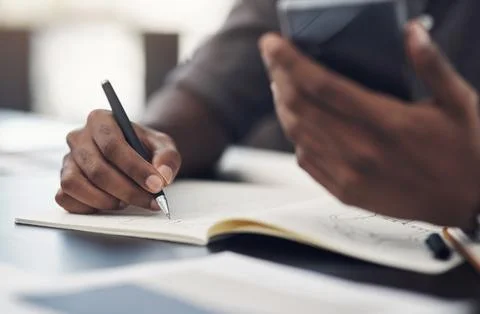 Technology helps improve his creative skills. Closeup shot of an unrecognisable Stock Photos