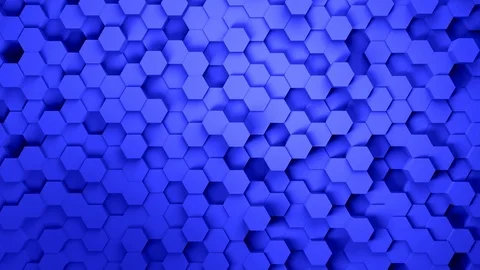 Technology hexagon colorful abstract model background, Many clean technical 動画素材 107594578