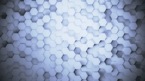 Technology hexagon colorful abstract model background, Many clean technical Vídeo Stock 108667048