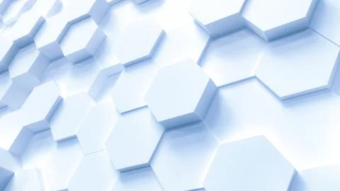 Technology hexagon pattern background Illustrazione stock