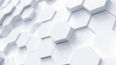 Technology hexagon pattern background Stock Illustration