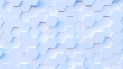Technology hexagon pattern background Stock Illustration