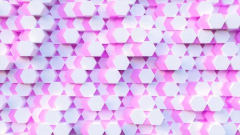 Technology hexagon pattern background Stock Illustration