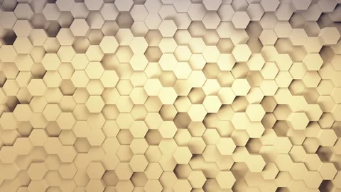 Technology hexagon pattern background, Many white abstract geometric hexagons as Stock Footage 108666794