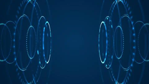 Technology hud. Stock Illustration