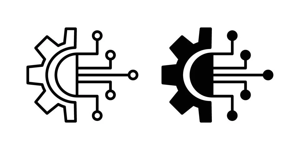 Technology icon graphic element. web icon set Stock Illustration