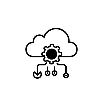 Technology icon Stock Illustration