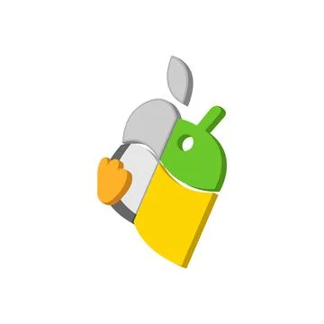 Technology icon isolated on white 스톡 일러스트