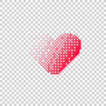 Technology icon love graphic element design vector Illustrazione stock