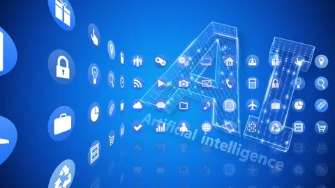 Technology Icon Network Symbol Digital devices E R0 Cs maru AI 스톡 동영상 141747798