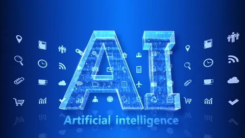 Technology Icon Network Symbol Digital devices E R0 Ac icon AI Video stock 141747820