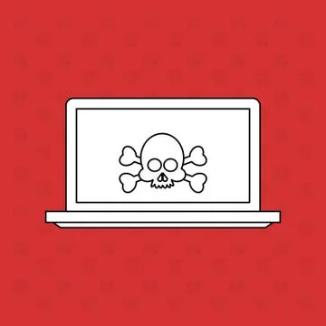 Technology icon. security system concept. Flat illustration , vector Illustrazione stock