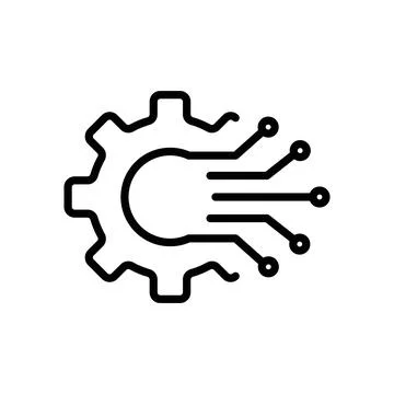 Technology Icon Set Digital and Innovation Illustrations for Modern Projects Stock Illustration