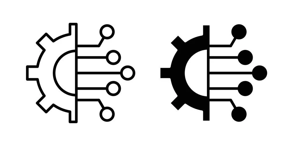 Technology icon vector design. EPS10 Stock Illustration