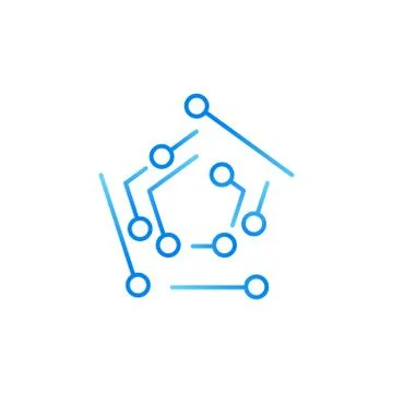 Technology icon vector design template illustration Stock Illustration