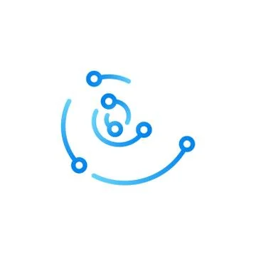 Technology icon vector design template illustration Stock-Illustration