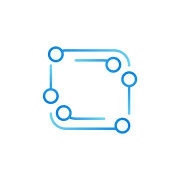 Technology icon vector design template illustration Stock Illustration