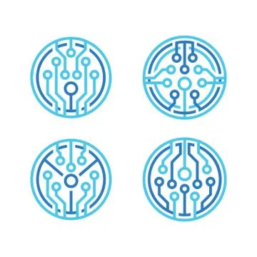 Technology icon, vector illustration Stock Illustration