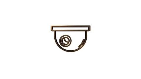 Technology icon on white background. Information technology. Motion graphics. Stockbeeldmateriaal 153821872