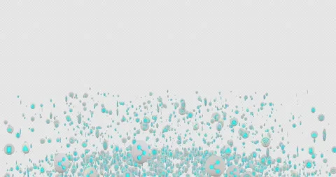 Technology icons particles 04 Stock Footage 152692245