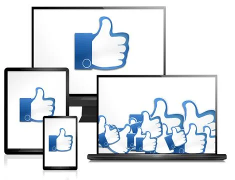 Like technology Stock Illustration