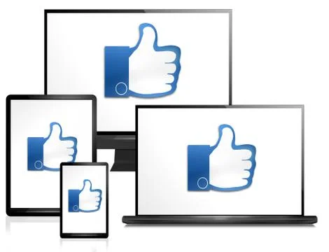 Like technology Stock Illustration