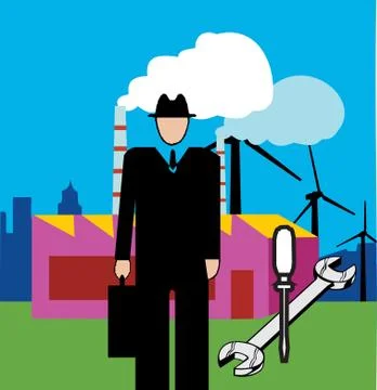 Technology Illustrazione stock