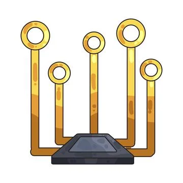 Technology illustration Illustrazione stock